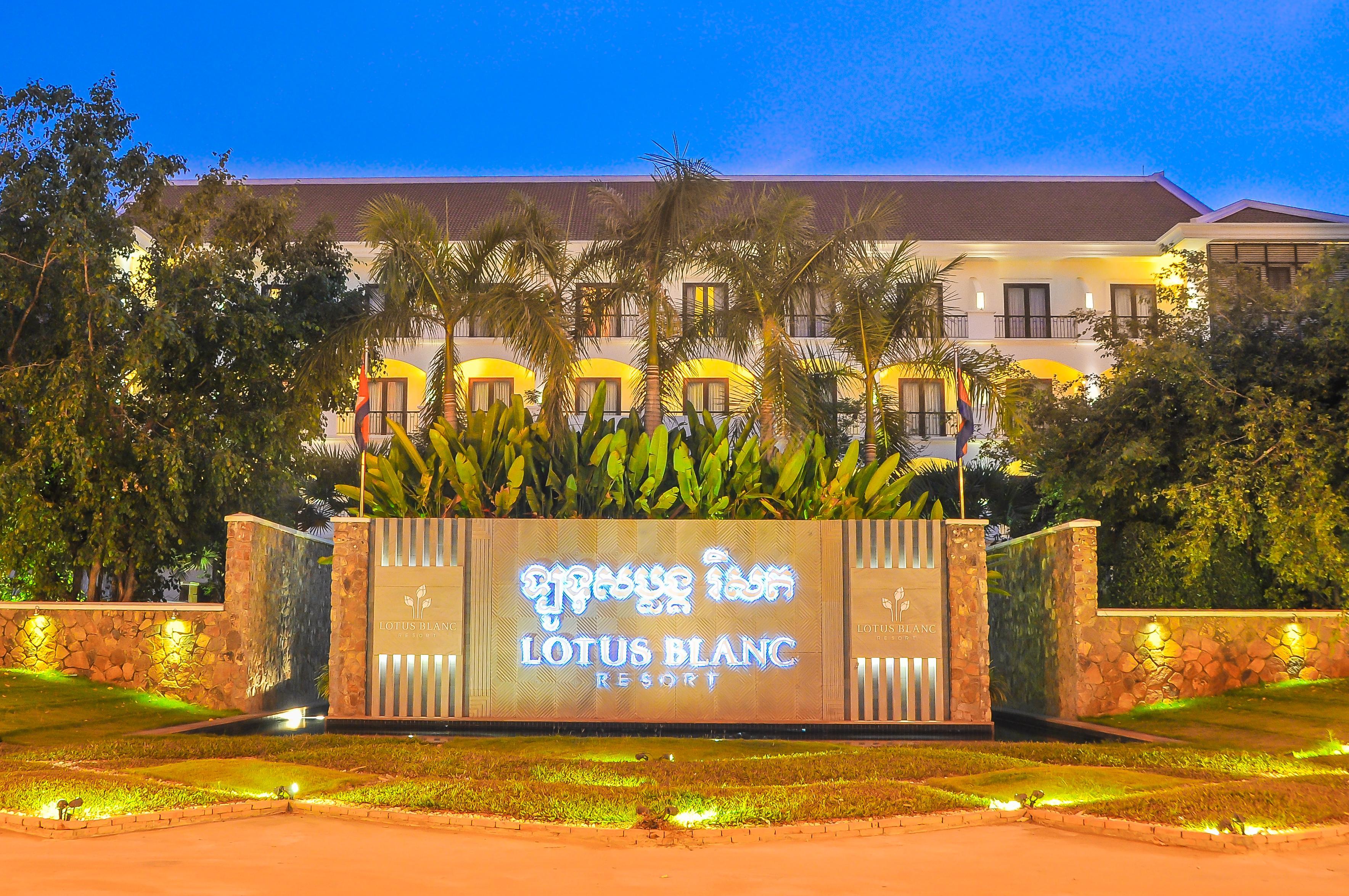 Lotus Blanc Hotel Sziemreap Kültér fotó